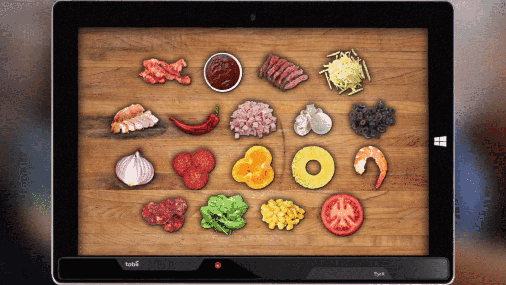 eye-tracking pizza hut