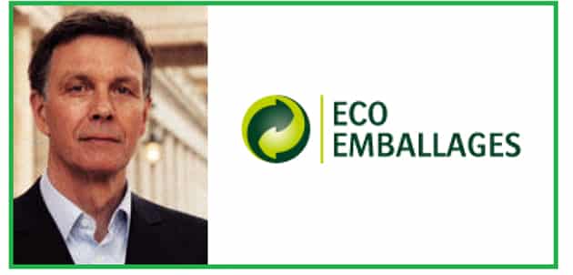 Jean Hornain mommé directeur général d’Eco-Emballages