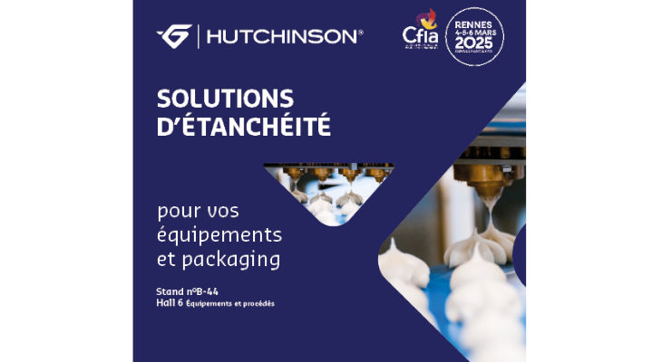 Solutions d’étanchéité haute performance : Découvrez l’offre Hutchinson lors du CFIA