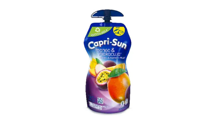 Emballage : Capri-Sun convertit ses poches 330 ml en mono-matériau recyclable